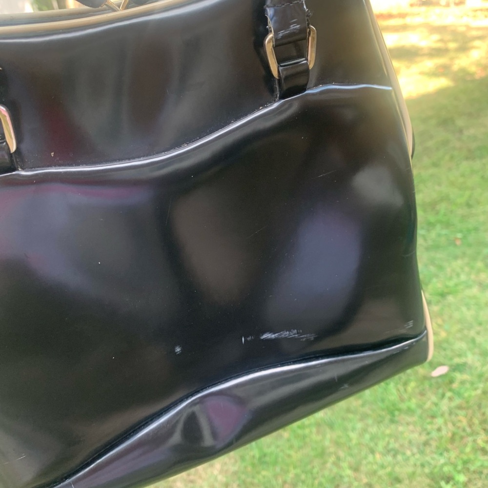 Vintage Liz Claiborne Black Handbag - Picture 8 of 8